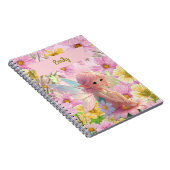 Personalisiertes Rosa Fairy Write & Zeichnen Story Notizblock (Rechte Seite)