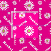 Personalisiertes rosa Farbmuster Stoff (Kachel)