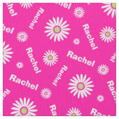 Personalisiertes rosa Farbmuster Stoff (Nahaufnahme)