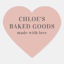 Personalisiertes rosa Herz aus Liebe