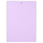 Personalisiertes Rosa Lavendel Klemmbrett (Rückseite)