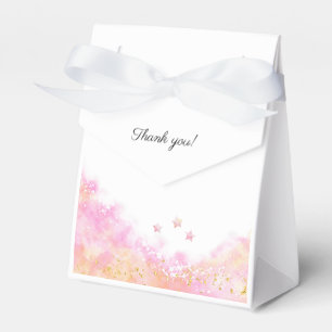 Personalisiertes rosa Pastell-Ballon-Baby-Shower-Z Geschenkschachtel