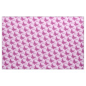 Personalisiertes rosa Schmetterlingsmuster Stoff (Fat Quarter (45,7 x 55,9 cm))