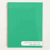 Personalisiertes rosa SpiralNotebook - Custome Planer (Vorderseite)