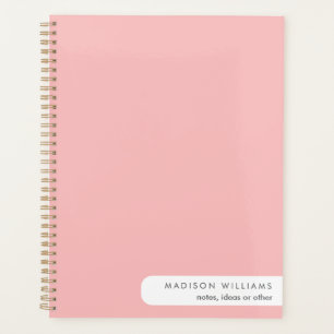 Personalisiertes rosa SpiralNotebook - Custome Planer