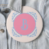 Personalisiertes Rosa und Blau Button (Beispiel)