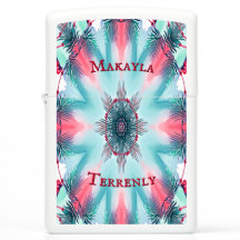 Personalisiertes Rosa und Blau Moderne Kunst