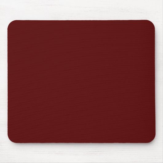 Personalisiertes Rosenbraun Einfarbig Mousepad (Vorne)