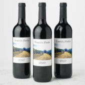 Personalisiertes Rot- oder Weißweinetikett Weinetikett (Flaschen)