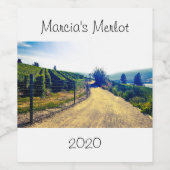 Personalisiertes Rot- oder Weißweinetikett Weinetikett (Einzelnes Label)