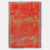 Personalisiertes rotes Altfahrzeug, rostetes Metal Decke (Vorderseite Vertikal)