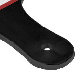 Personalisiertes Rotes Logo-Symbol für den Feuerwe Schneidebrett (Ecke)