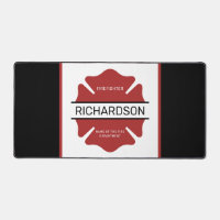 Personalisiertes Rotes Logo-Symbol für den Feuerwe