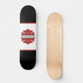 Personalisiertes Rotes Logo-Symbol für den Feuerwe Skateboard (Vorderseite)