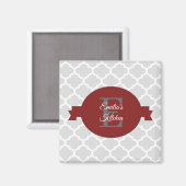 Personalisiertes Rotkäppchen Magnet (Vorderseite/Rückseite)