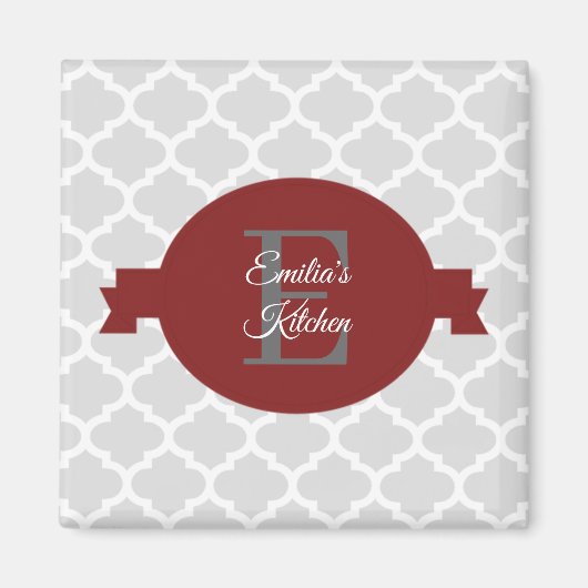 Personalisiertes Rotkäppchen Magnet (Vorne)