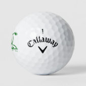 Personalisiertes Royal Wappen Golf, kundenspezifis Golfball (Logo)