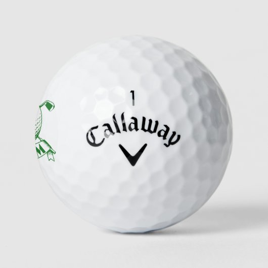 Personalisiertes Royal Wappen Golf, kundenspezifis Golfball (Logo)