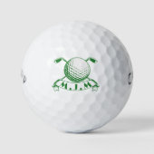 Personalisiertes Royal Wappen Golf, kundenspezifis Golfball (Vorderseite)