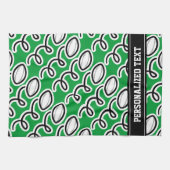 Personalisiertes Rugby-Handtuch | Thema Sport Handtuch (Horizontal)