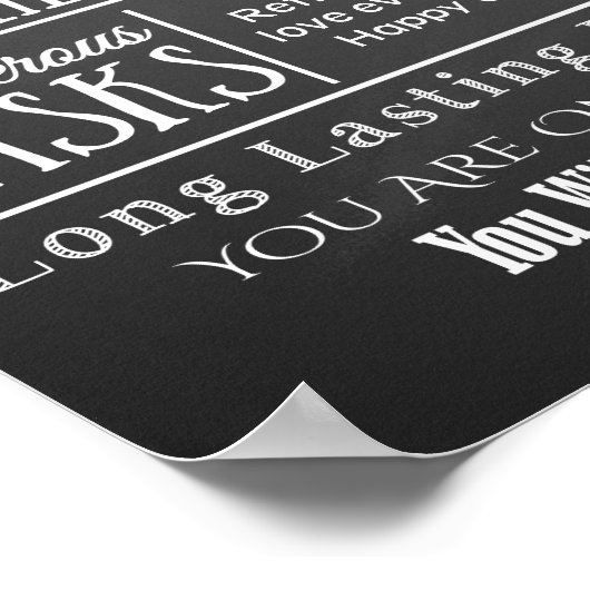 Personalisiertes Ruhestandposter Druckmärchen Poster (Ecke)