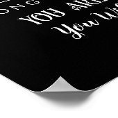 Personalisiertes Ruhestandposter Poster (Ecke)