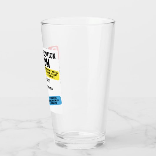 Personalisiertes Rum-Glas Glas (Links)