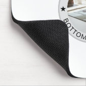 Personalisiertes rundes Foto-Text-Mark-Geschenk Mousepad (Ecke)