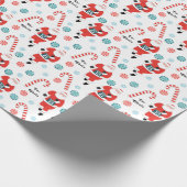 Personalisiertes Running Holiday Geschenkpapier (Ecke)