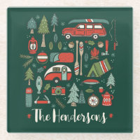 Personalisiertes Rustikales Camping
