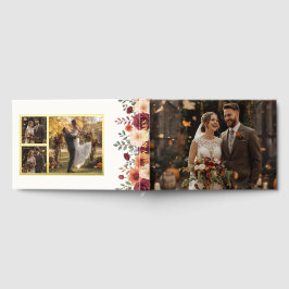 Personalisiertes Rustikales Herbstfoil Gästebuch m