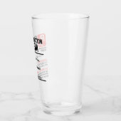 Personalisiertes RX-Rum-Verschreibungsglas Glas (Links)
