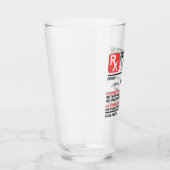 Personalisiertes RX-Rum-Verschreibungsglas Glas (Rechts)