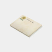 Personalisiertes S für Post-it Klebezettel (angewinkelt)