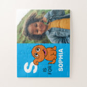 Personalisiertes S ist für Snuffleupagus | FOTO Puzzle (Vertikal)
