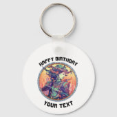 PERSONALISIERTES Sagittarius ZODIAC SIGN Schlüsselanhänger (Vorderseite)