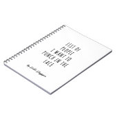 Personalisiertes sarkastisches notizblock (Linke Seite)