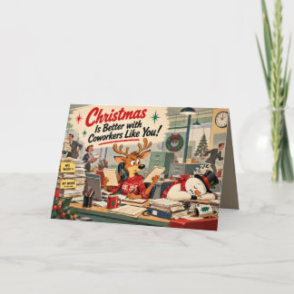 Personalisiertes sarkastisches Weihnachtsgeschenk Dankeskarte