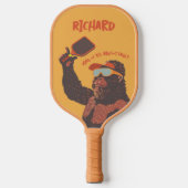 Personalisiertes Sasquatch-Spiel Pickleball Schläger (Vorderseite)