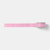 Personalisiertes Satinband mit individuellem Text (Vorderseite)