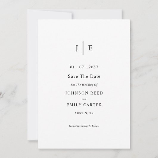 Personalisiertes Save-the-Date Save The Date (Vorderseite)