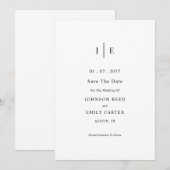Personalisiertes Save-the-Date Save The Date (Vorne/Hinten)