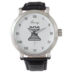 Personalisiertes Schachgeschenk mit dem Drehbuch Armbanduhr