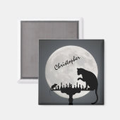 Personalisiertes Schachspiel mit Vollmond Magnet (Vorderseite/Rückseite)