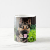 Personalisiertes Schäferhund-HundeFoto, Hundename Kaffeetasse (Mittel)