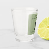 Personalisiertes Schiebeglas | Bachelor Golf Weeke Schnapsglas (Links)