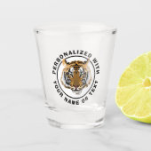Personalisiertes Schiebeglas Schnapsglas (Vorderseite)