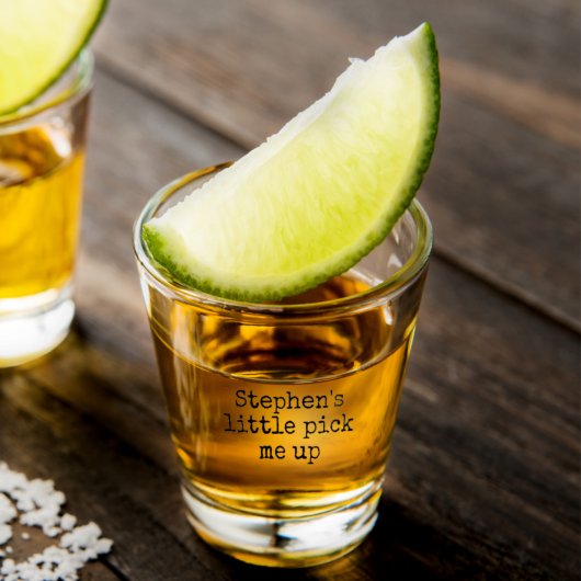 Personalisiertes Schiebeglas Schnapsglas