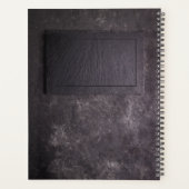 Personalisiertes Schiefer und Stein Planer (Rückseite)