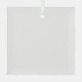 Personalisiertes Schiff Ornament Aus Glas (Rückseite)